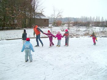 Eislaufen am Ferienparadies Heidehof